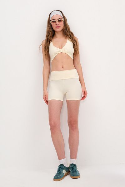 Addax Wide Waistband Shorts Leggings Tyt0088
