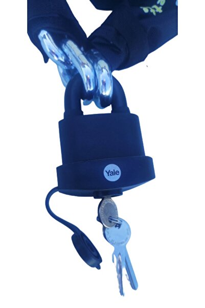 Yale Moto Manette Kesilmez Motosiklet Bisiklet Çelik Zincir Kilit