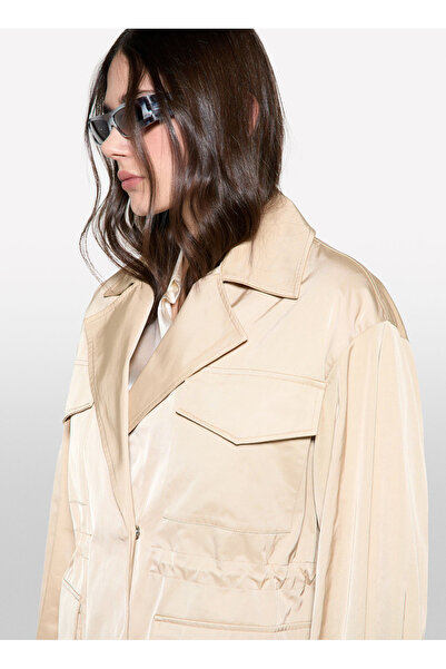 Sisley Jachetă pentru femei Normal Sand 22KVLN05I