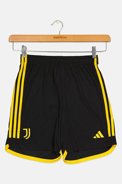 adidas Kids Boy Sportswear Fit Juventus 23/24 Home Football Shorts, Black