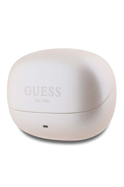 Guess Ασύρματα ακουστικά Bluetooth, GUESS, λογότυπο GUTWST88, Bluetooth 5.3, TWS, USB-C, IPX6, ροζ