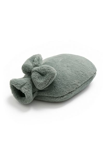 Özgüner Oyuncak Soft Plush Water Bag Cover – Warm Design with Ribbon Detail