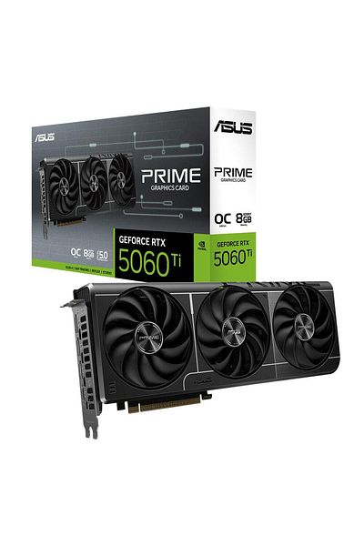 ASUS Prime-Rtx5060Ti-O8G 8Gb 128Bit Gddr7 Dp/Hdmi Pci 5.0 Graphics Card