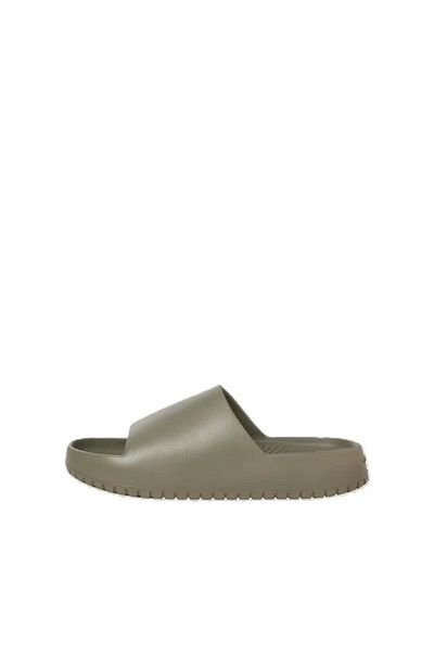 Alisim 12274637   Rubber Men's Beach Slippers Khaki