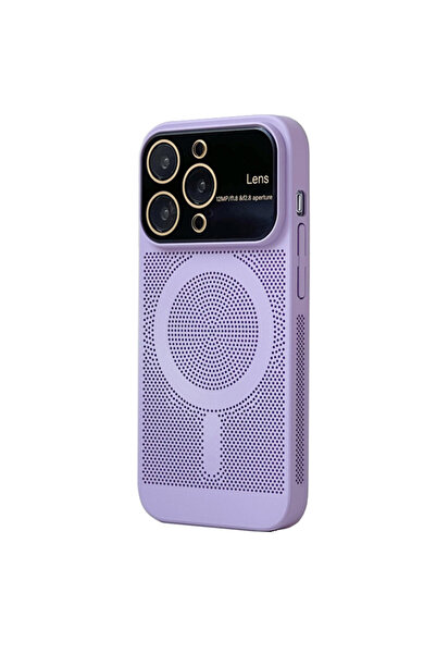 REDz Accessories Husă Air Luxe, perforații și protecție pentru cameră, Magsaf...