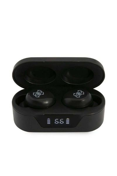 Guess Căști Bluetooth fără fir, GUESS GUTWST31, Bluetooth 5.0, TWS, USB-C, IPX4, Negre