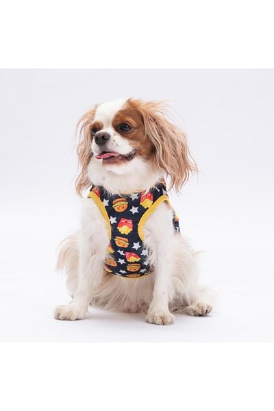 Pawstar Star Hamburger Cat Dog T-Shirt - Cat Dog Apparel