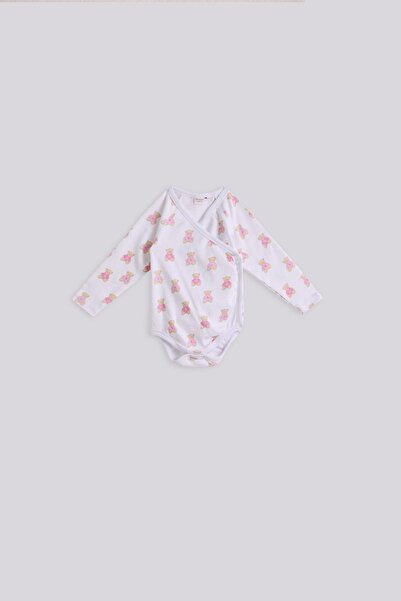 Layette BG Store Kız Bebek Desenli Body