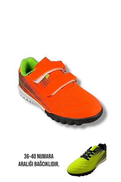 İdeal Cool Ronaldo Boys' Comfortable Football Cleat Shoes with Normal Sole Band