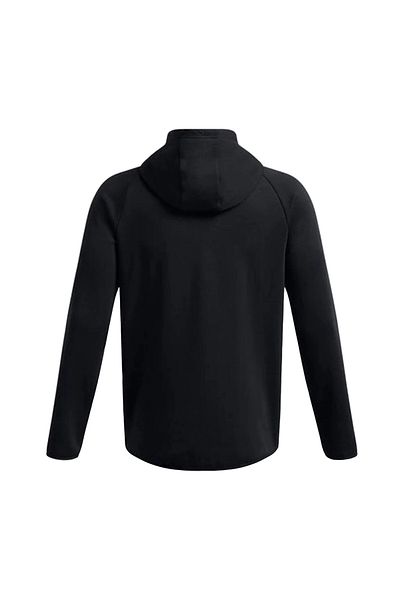 Under Armour Μαύρο ανδρικό μπουφάν με φερμουάρ κανονική εφαρμογή με φερμουάρ 1389352 -001 UA Αδιάβροχο Flc FZ H