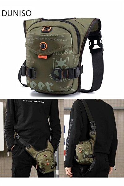 Generic DUNISO Multifunction Drop Leg Bag For Men and Women Panel Utility Waist Bag
