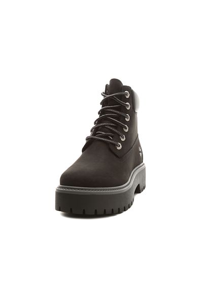 Timberland B1a5rh50151-r Stone Street 6 inch cu șireturi impermeabile B Cizme de damă și &amp; ccedil;izme negru