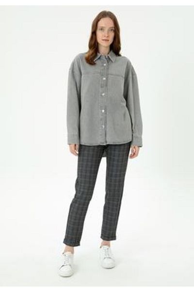 U.S. Polo Assn. Women's Gray Pants 1719636