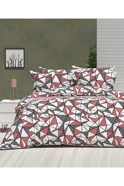 GOOD MORNİNG PAMUKKALE Double Marble Duvet Cover Set (with Elastic Sheets)