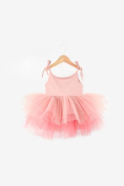 Le Mabelle Φόρεμα μπαλαρίνας για κορίτσια σε σκόνη Tutu με φούστα και λουράκια - Jade