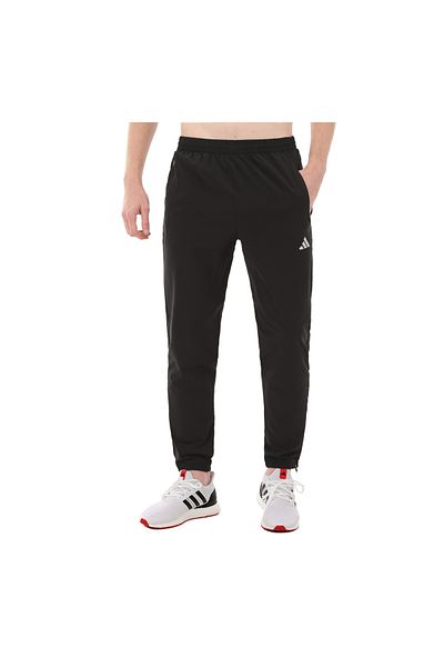 adidas Ανδρικό μαύρο παντελόνι φούτερ adidas IL7187-E Run It Tko