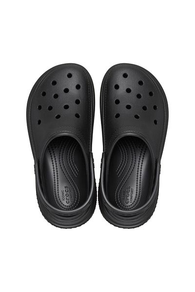 Crocs 209347 -001 Μαύρες παντόφλες Stomp Clog