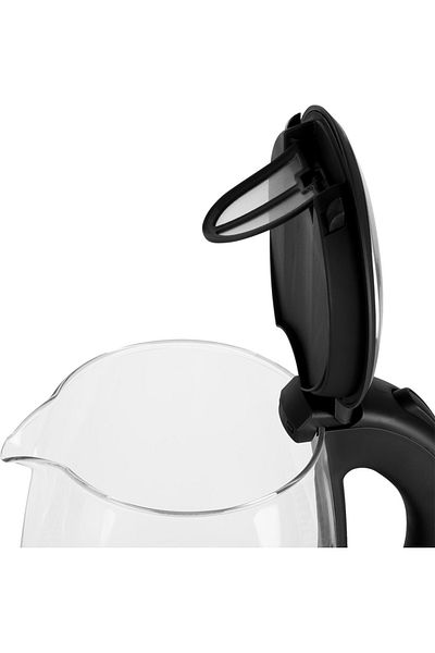 Michelino Fierbator Electric 139365 , 1.8 Litri, 1800 W, Sticla, Iluminare Led Albastru