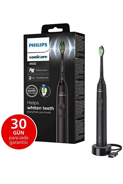 Philips Sonicare HX3681/54 - Power Toothbrush 4100 - Sonic Şarjlı Diş Fırçası Siyah