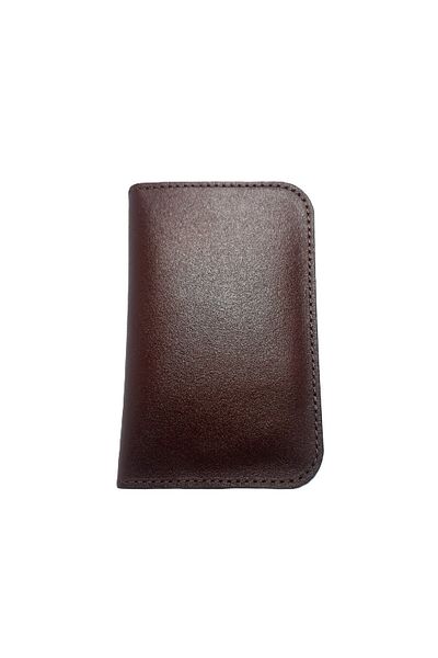 yavuz deri Real Leather Vertical Wallet