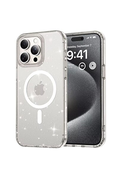 REDz Accessories Θήκη Shine Armor MagSafe, Ενσωματωμένο Glitter, Για iPhone 1...
