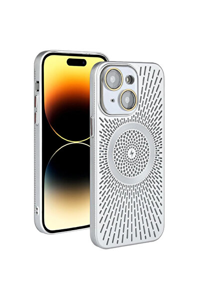 REDz Accessories Husă MagSafe cu protecție termică, perforații, pentru iPhone...