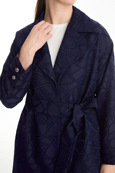 Zühre Brâu detaliat cu model bleumarin Wear Out 13594