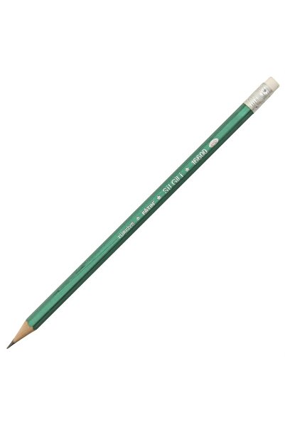 Fatih 16600 Silgili Köşeli Kurşun Kalem HB - 12 Adet