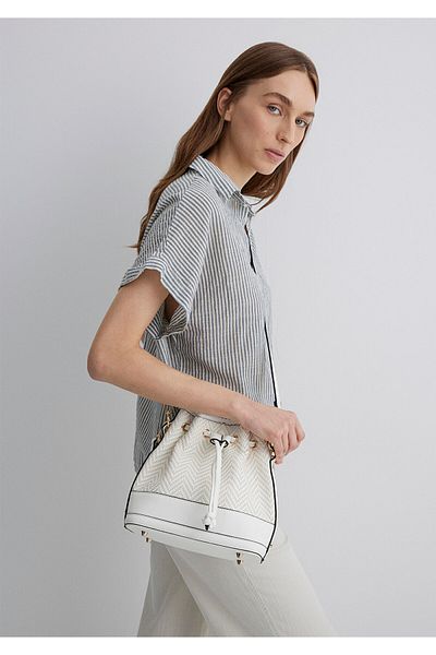 Mavi White Bucket Bag 1913093 -620