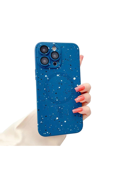 REDz Accessories Carcasă Soft Dots, Magsafe, compatibilă cu iPhone 14 Pro, Pu...