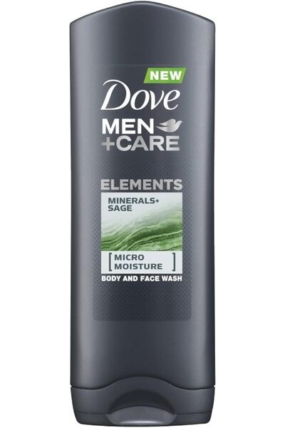 Dove (Dove) غسول الجسم دوف مين+كير بالمعادن والمريمية، 250 مل