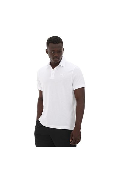 Under Armour A1386608-100 Ua Icon Polo Ανδρικό T-shirt Λευκό