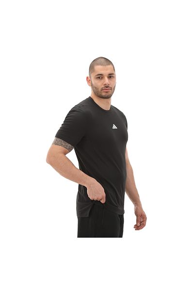 adidas Men's Black Tee-Shirt Ik9725-E D4T