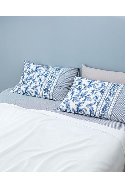 Madame Coco Mathilda Single Cotton Ecocell Plain Pique Set - White