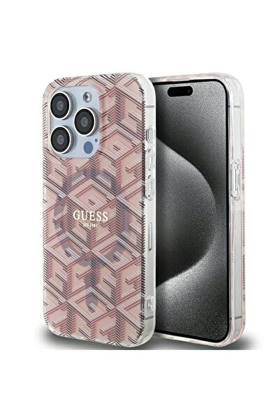 REDz Accessories Θήκη Guess για iPhone 15 Pro Max, Υποστήριξη Magsafe, IML G ...