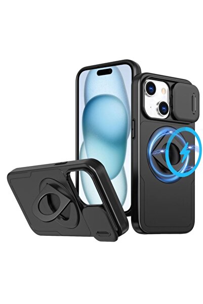 REDz Accessories Калъф Slide Armor, Защита на камерата, MagSafe, Съвместим с ...