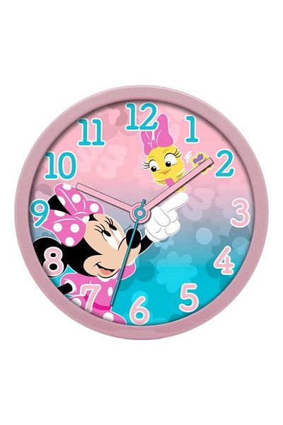 Minnie Mousee Children's wall clock, Multicolor, Minnie, Disney