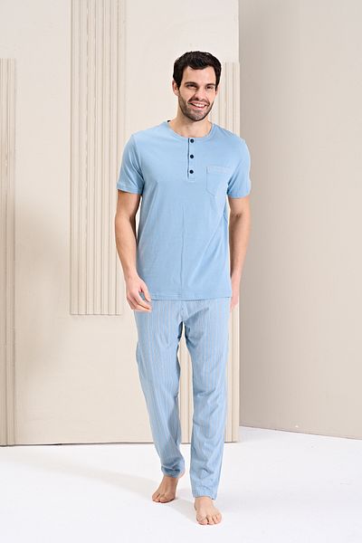 OVERSLEEP 1743 ΑΝΔΡΙΚΟ ΣΕΤ ΠΙΤΖΑΜΑ