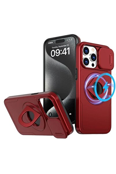 REDz Accessories Carcasă Slide Armor, protecție cameră, MagSafe, compatibilă ...