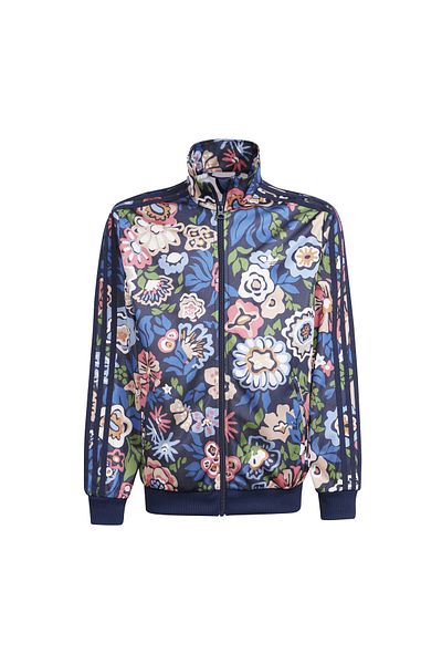 adidas Jachetă pentru copii bleumarin și minge Firebird