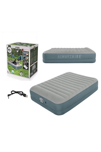 BESTWAY Bestway Pavillo Queen Air Mattress with Charging Air Pump 3mx1.52mx36cm 26-69078