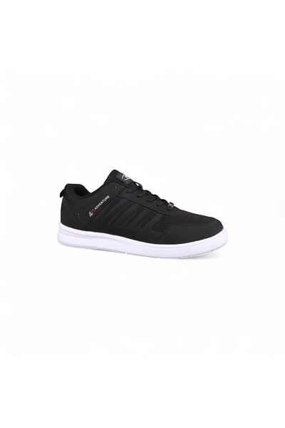 M.P. Men's Sneaker - Black-White,