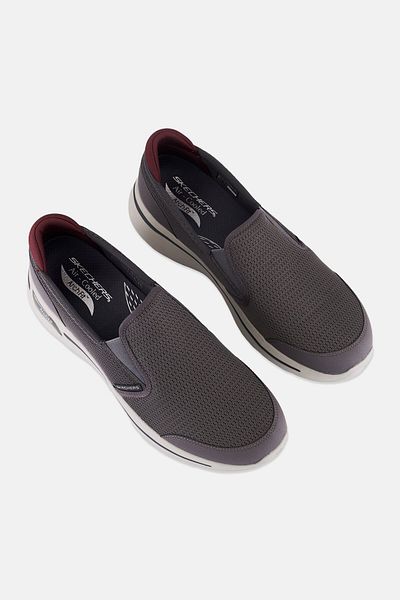 SKECHERS Men Slip On Outdoor Shoes, Grey
