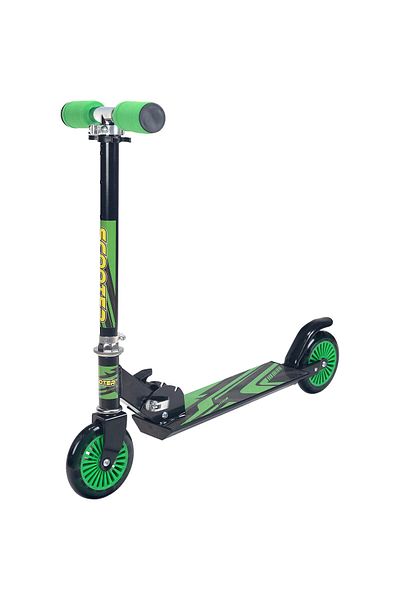 ACTION ONE Trotineta pliabila Fusion Stripes, verde