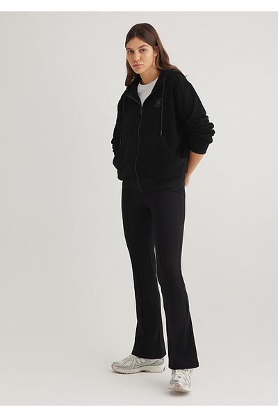 Mavi Schwarze Flare-Jogginghose 1010951 -900