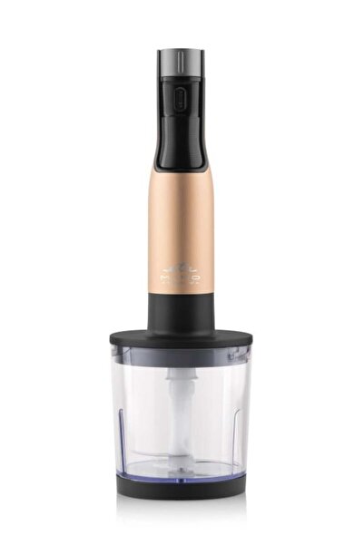 ETA Blender de mana Mano 3219 90020, 1000 W, 9 viteze, afisaj LCD, negru-auriu