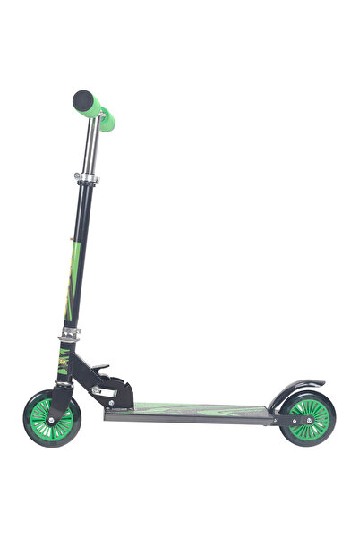 ACTION ONE Fusion Stripes folding scooter, green