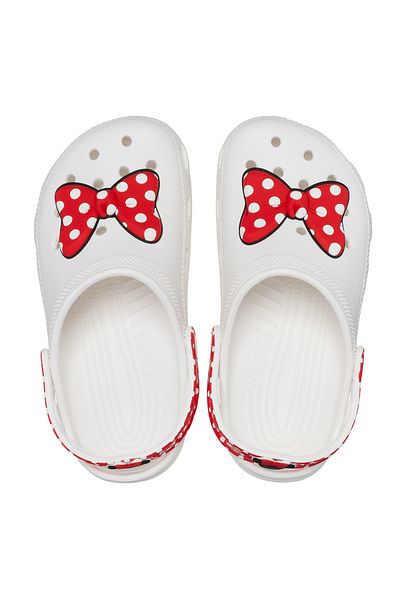 Crocs 208710 -119 Disney Minnie ποντίκι Cls Clg T &amp; ccedil;Παιδικές Παντόφλες Λευκές