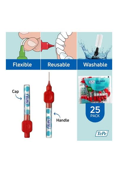 TePe IDB RED 25 PCS 0.5 MM