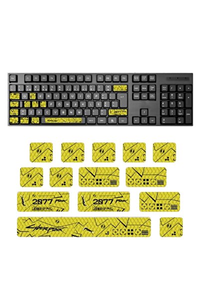 silabor Klavye Tape Kaymaz Bant Sticker Tün Modeller için uygun